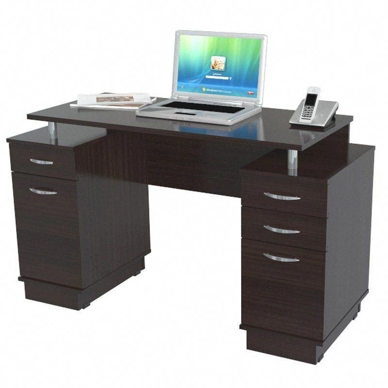 Lockable office desk