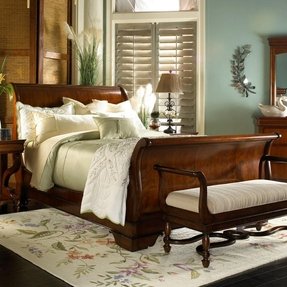 Louis Philippe Sleigh Bed - Foter