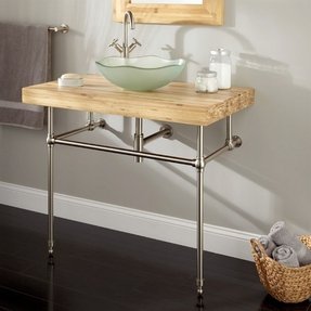 Metal Console Sink - Ideas on Foter