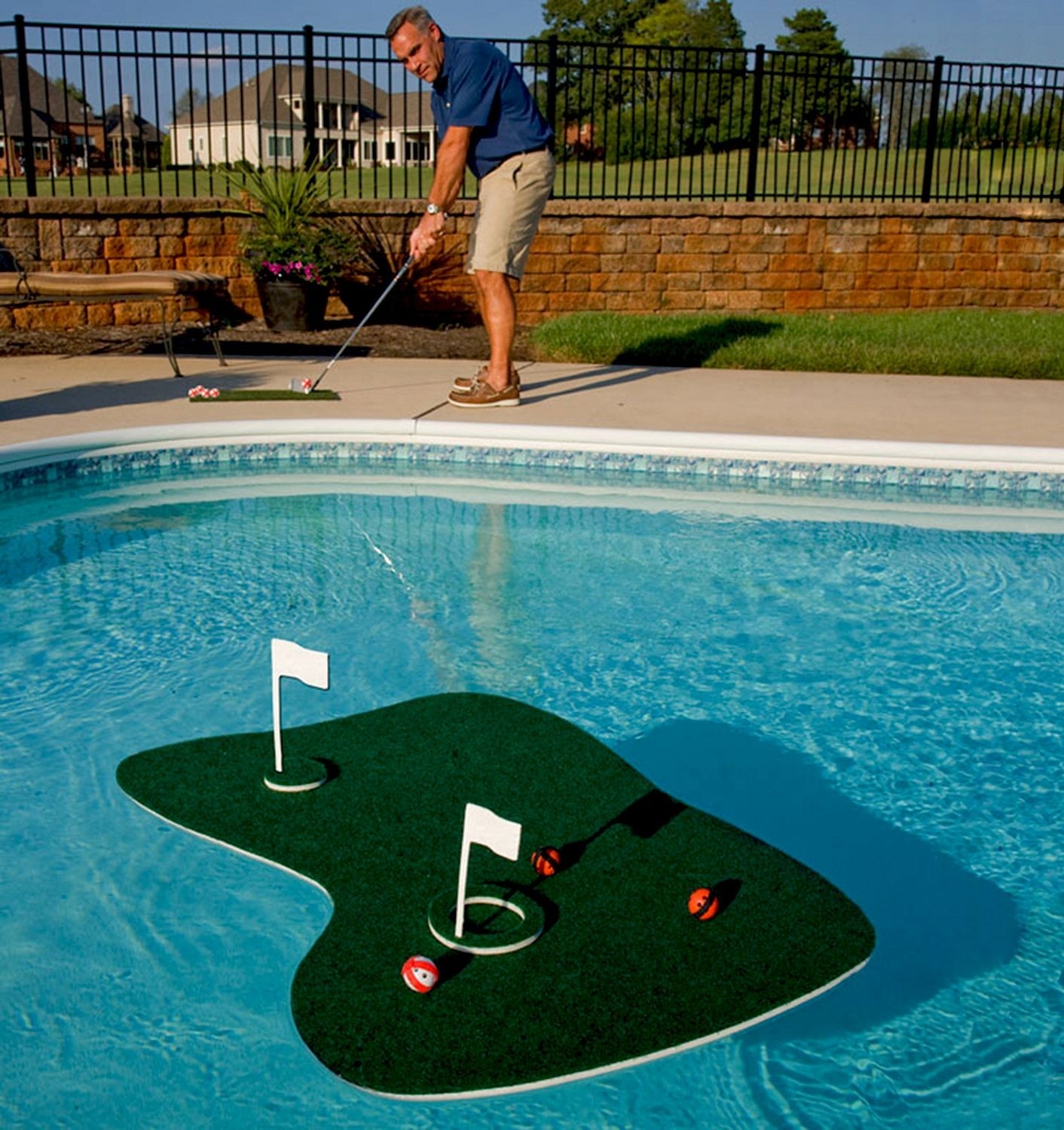 floating pool mats