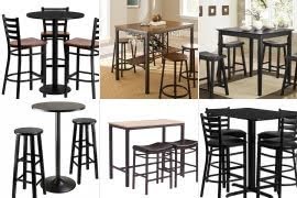 Pub Table And Chairs For Sale Near Me : 3 Pcs Dining Table And Chairs