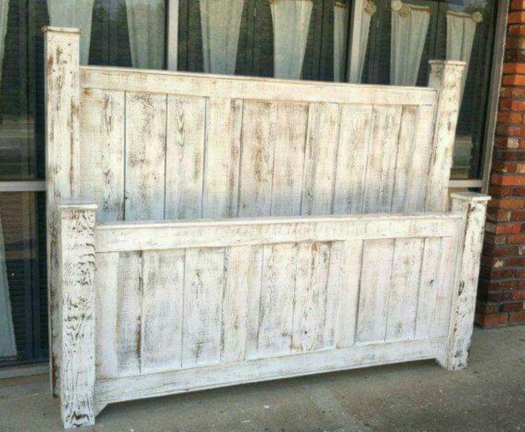 Distressed White Bed Ideas On Foter
