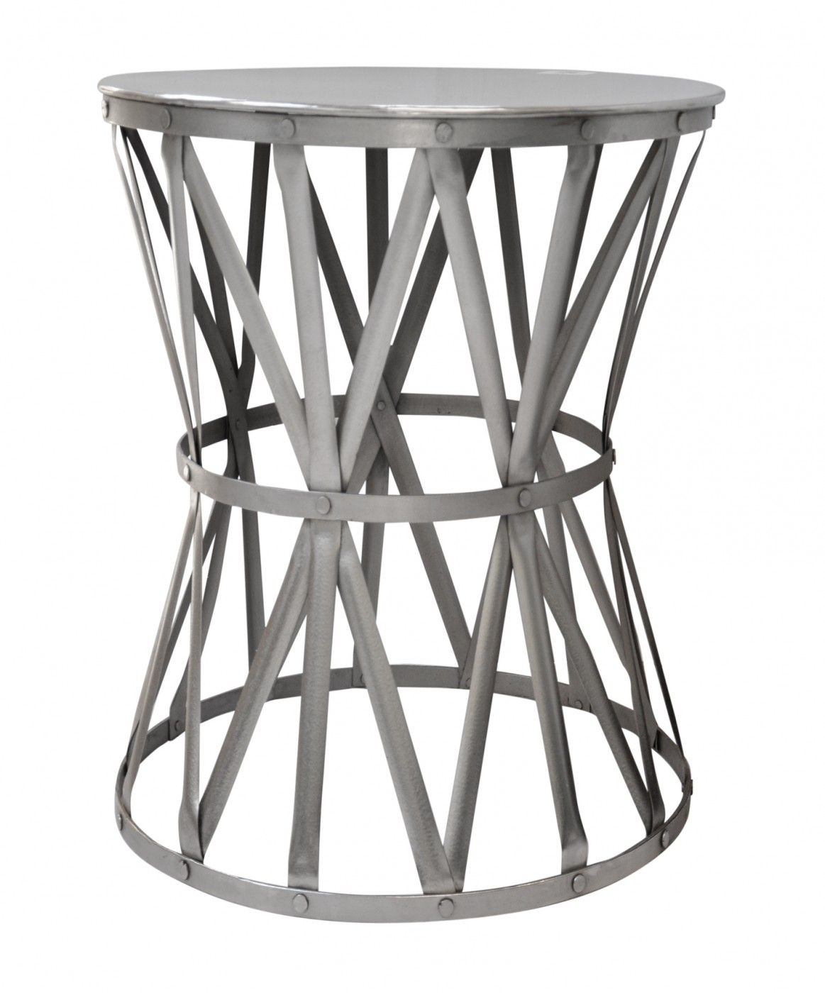 Round Drum End Table Ideas On Foter