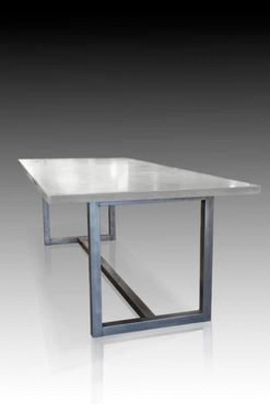 Stainless Steel Top Dining Table Ideas on Foter