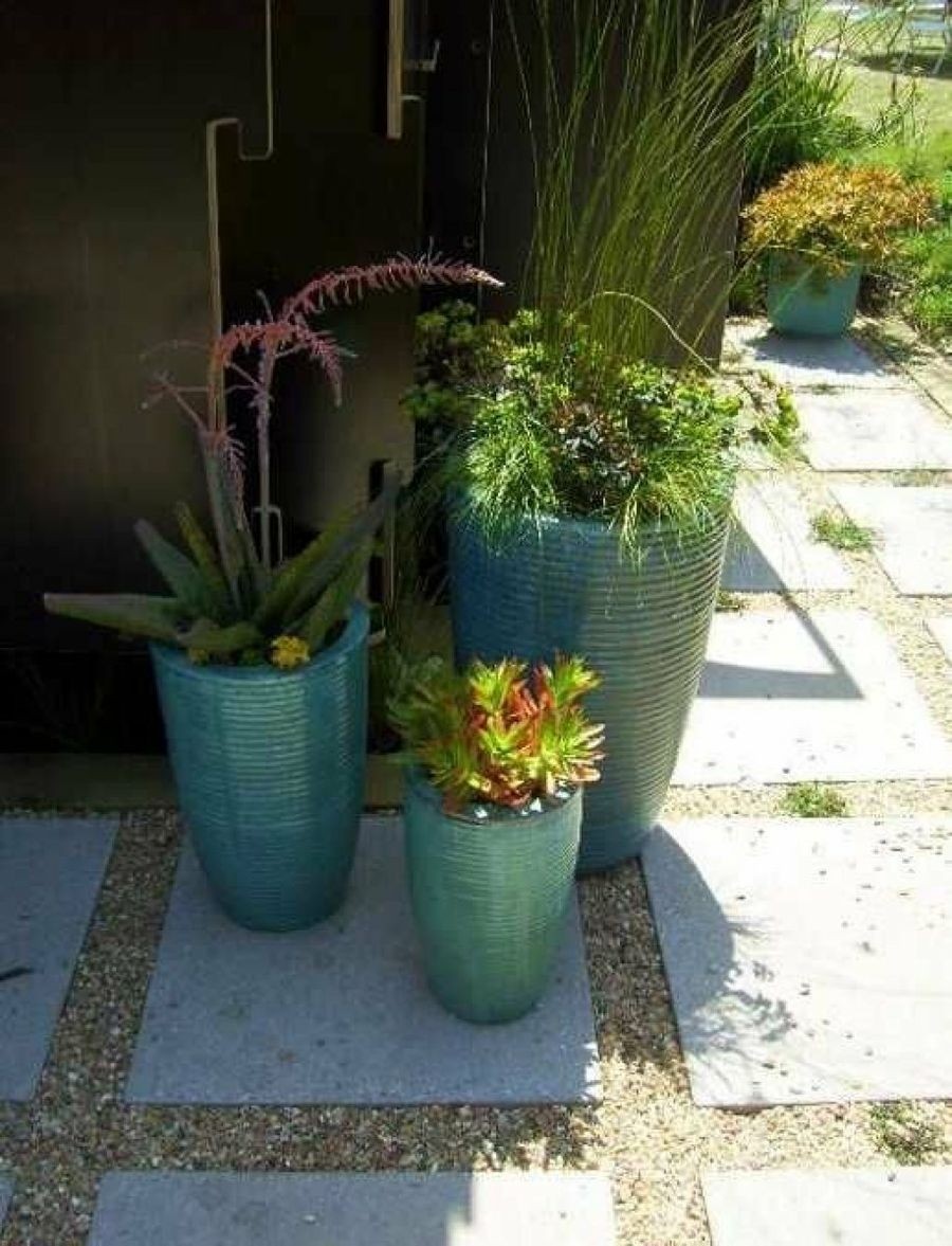 Tall Ceramic Planters - Foter