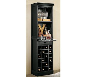 cabinet wine bar tower tall liquor cabinets modular drinks ikea furniture potterybarn barn display glass foter pottery rack kitchen bottles