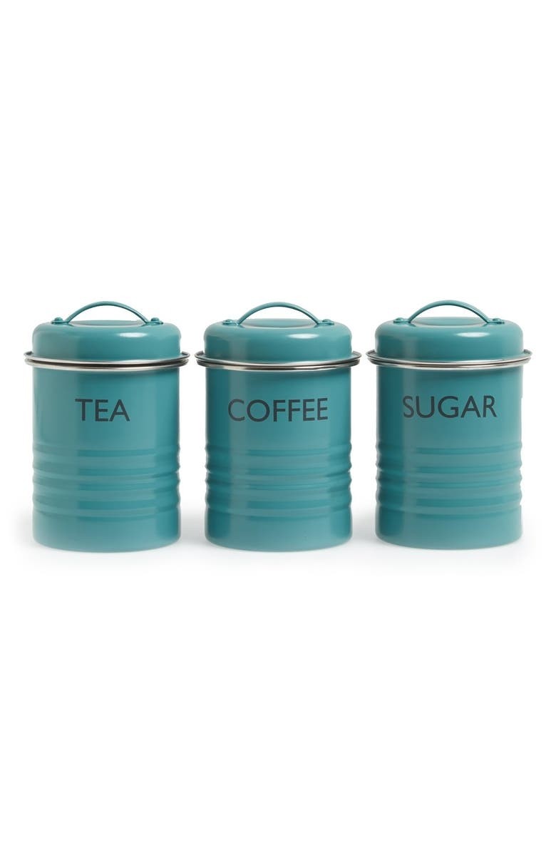 Teal Kitchen Canisters Ideas On Foter   Turquoise Canisters 