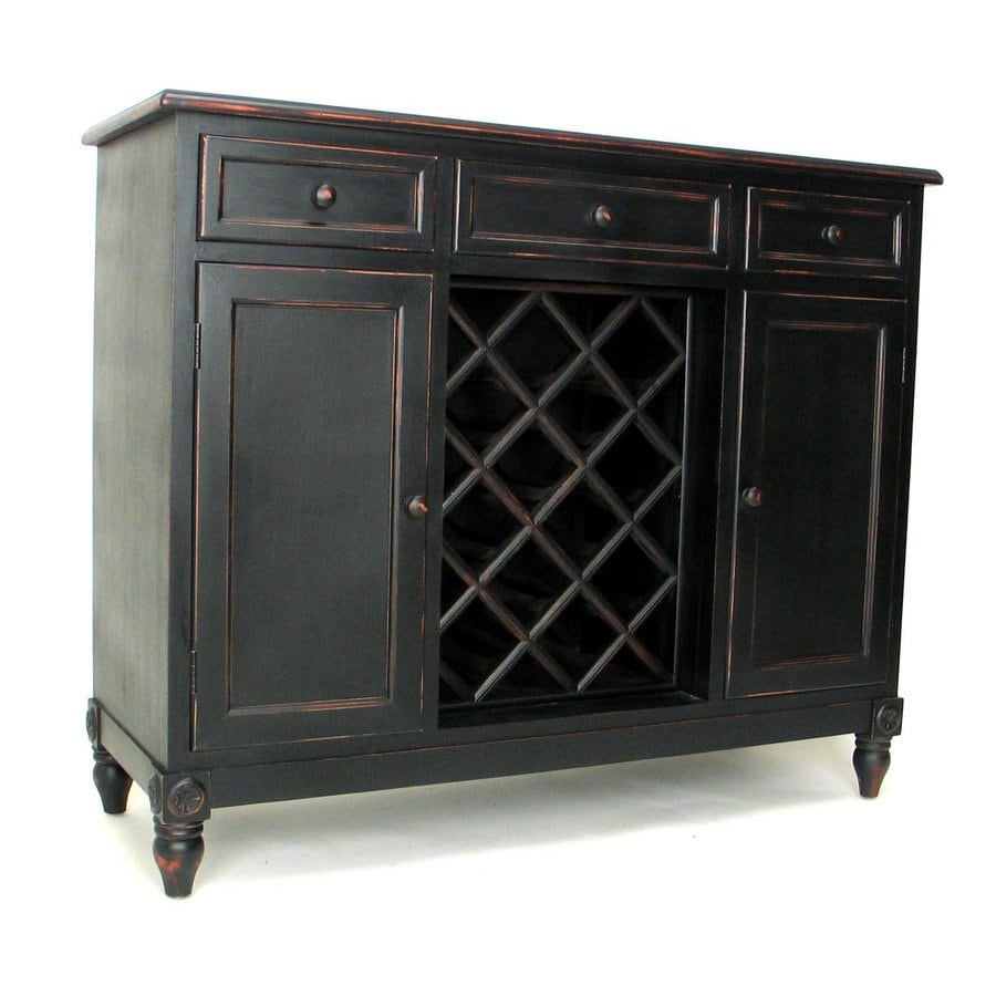 Wayborn Five Compartment Sideboard With Wine Rack