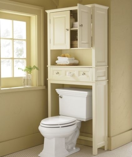 White Over The Toilet Storage - Ideas on Foter