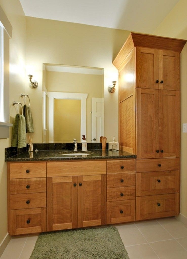 Tall bathroom deals linen cabinet