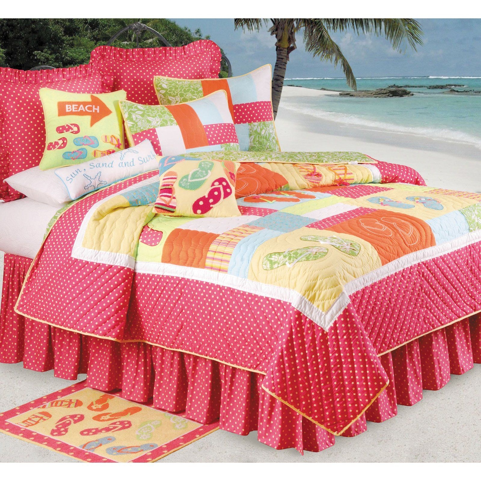 Beach Themed Comforter Sets 4 