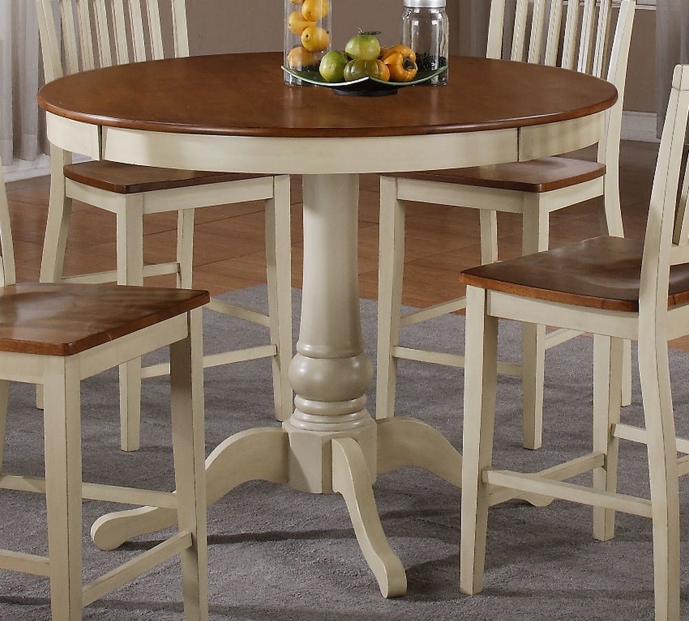 Counter height round dining table 9