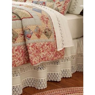 Crocheted Bed Skirts Ideas On Foter