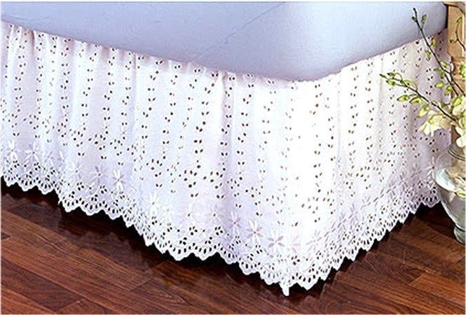 Crocheted bed skirts 20