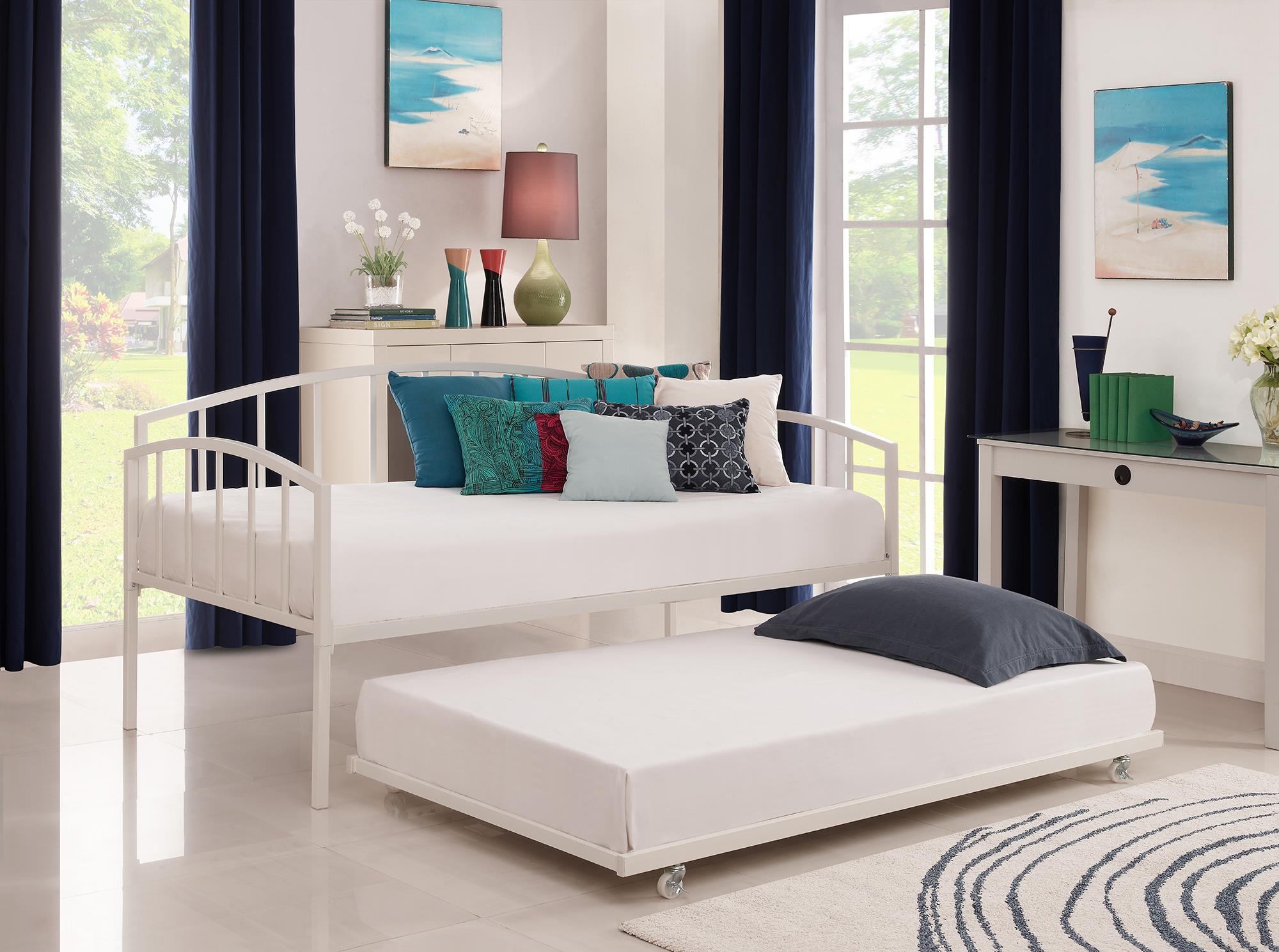 DHP Universal Daybed Trundle, White