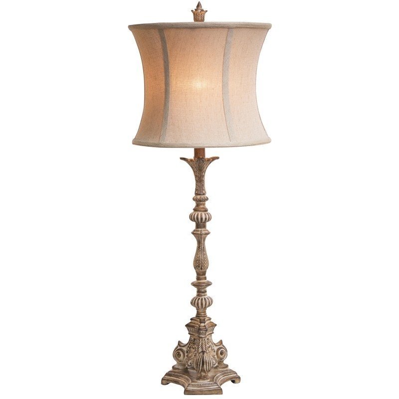 Etienne 34" H Table Lamp with Bell Shade