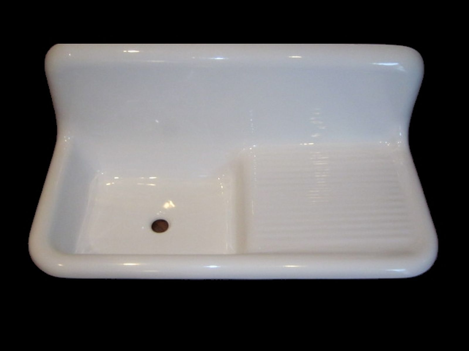 Fiberglass kitchen sink 1