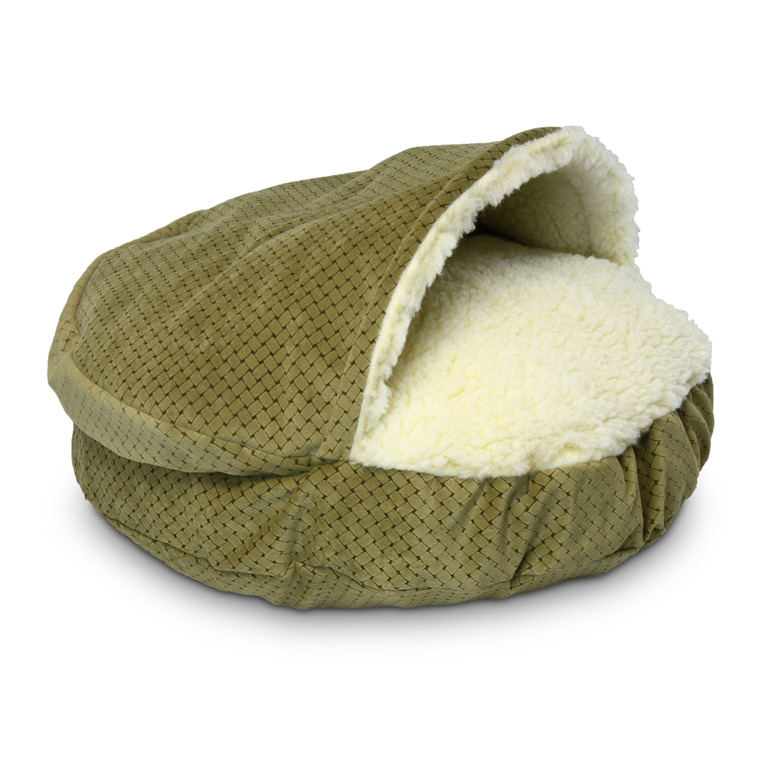 Hooded pet bed