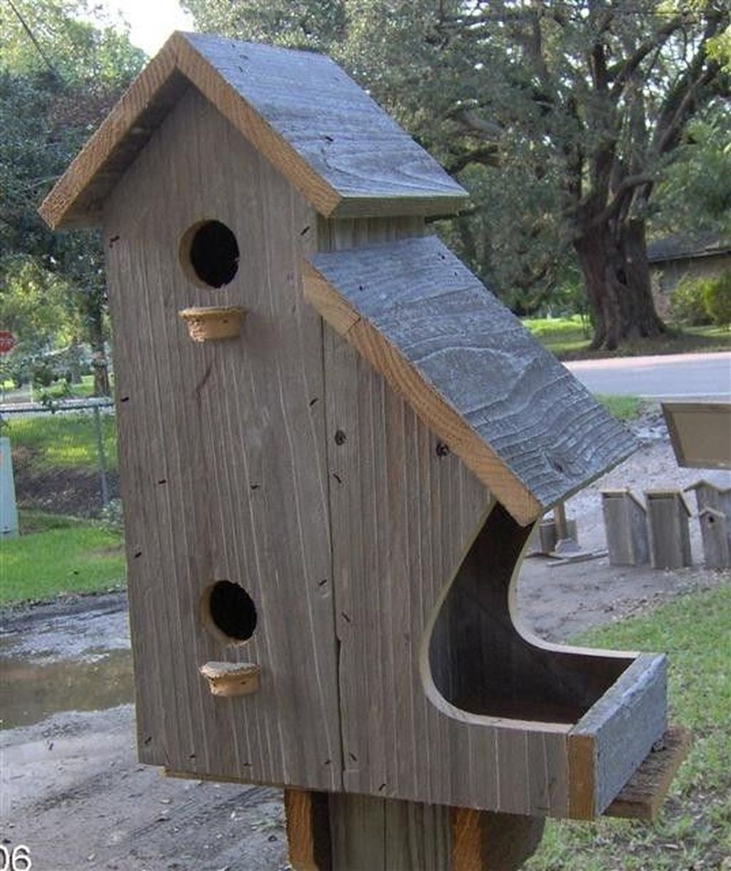 Large outdoor bird houses