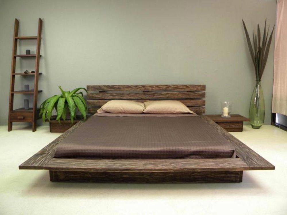 Low profile king bed 1