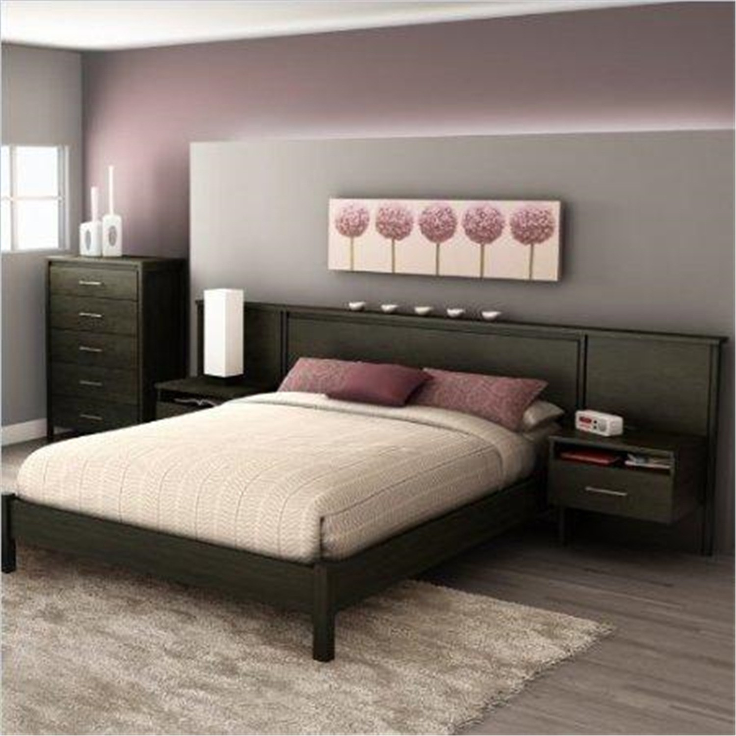 Low profile queen bed frame 39