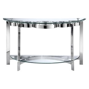 Metal Sofa Table With Glass Top Ideas On Foter