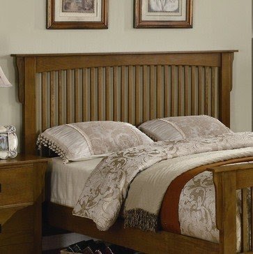 Mission style queen headboard 1