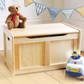 Wooden Toy Chest Bench - Foter