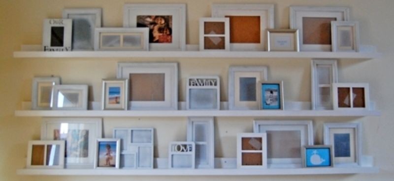 Photo display shelves 3