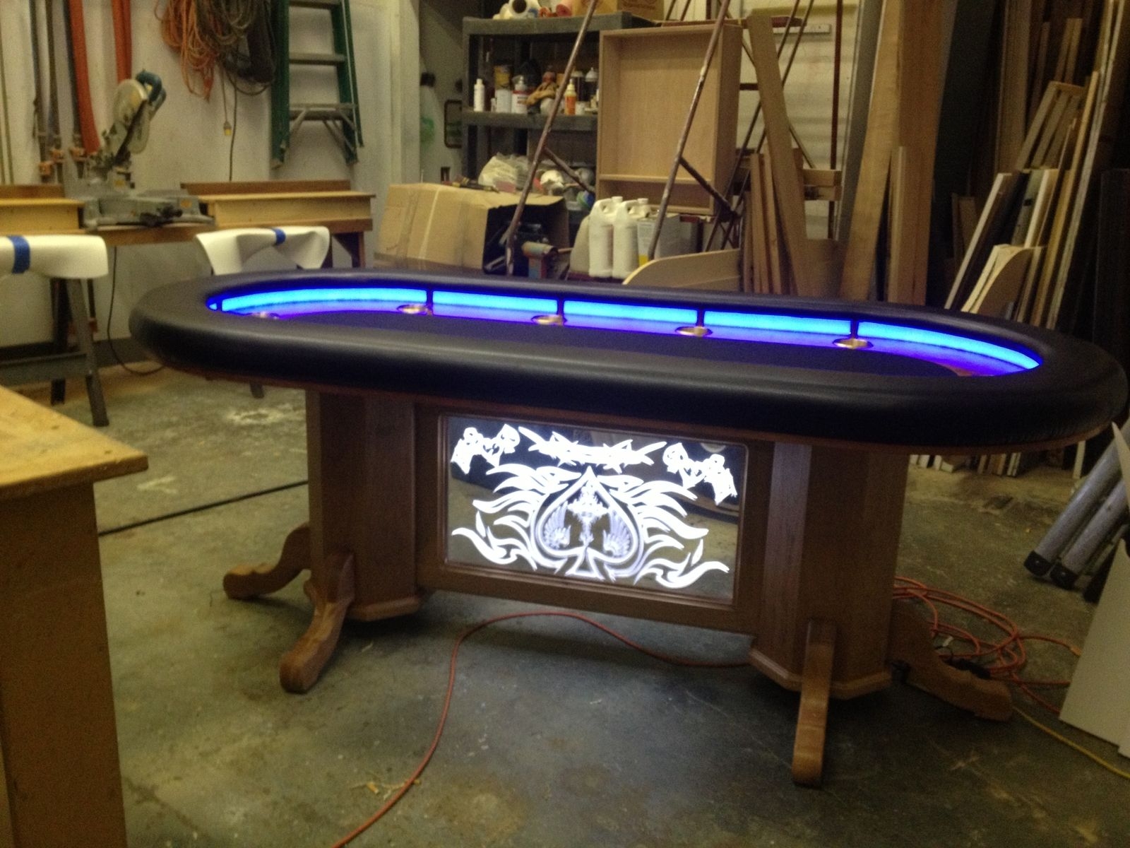 poker pool table conversion top