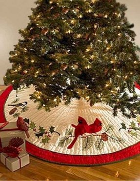 Designer Christmas Tree Skirts Ideas On Foter,How To Install Recessed Lighting In Existing Light Fixture