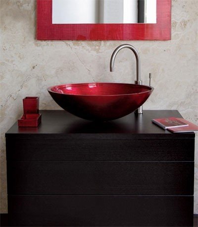 Oval Glass Vessel Sink Ideas On Foter