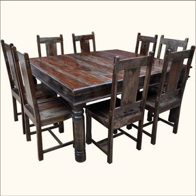 Square Kitchen Table Seats 8 - Foter