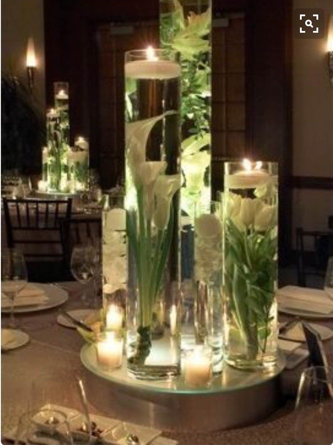 Silk flower centerpieces for tables 2