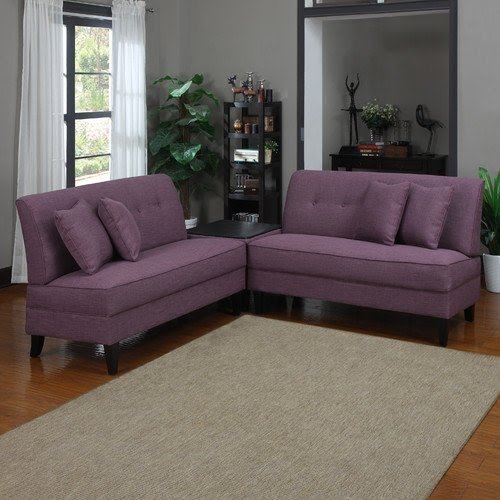 Small scale sectional sofa 14