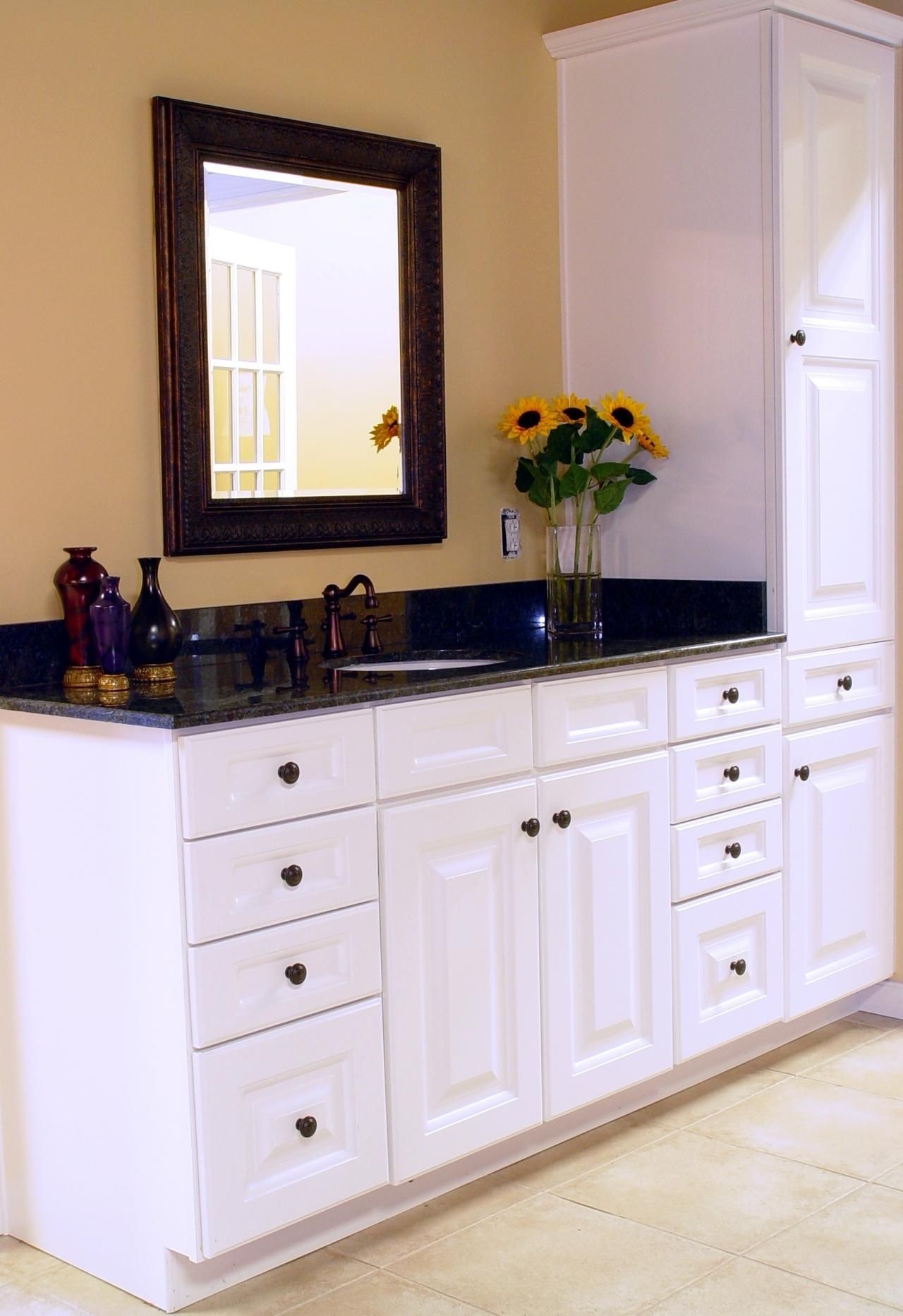 99 Beautiful Bathroom Vanity With Tall Linen Cabinet Voted By The ...