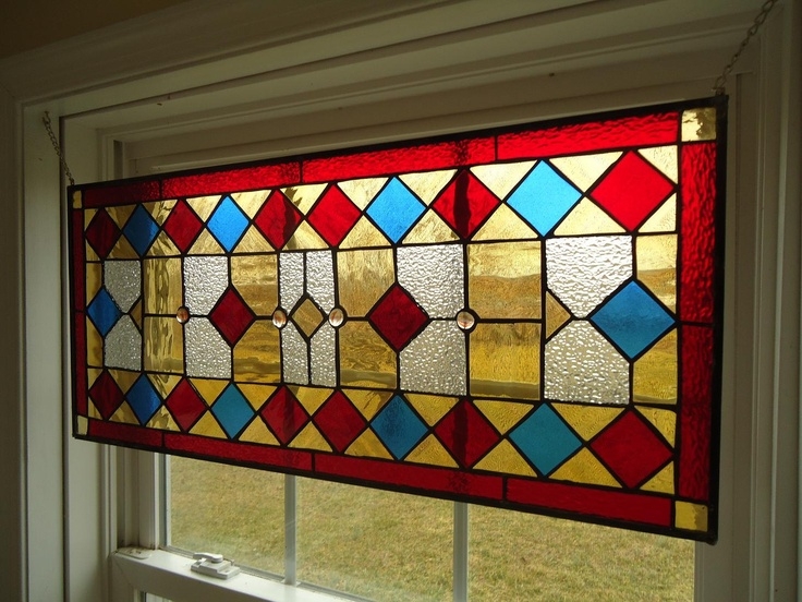 Tiffany stained glass panels