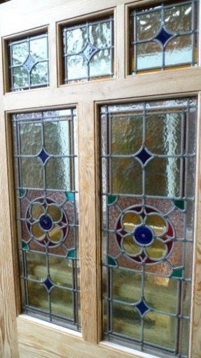 Tiffany Style Stained Glass Window Panel - Foter