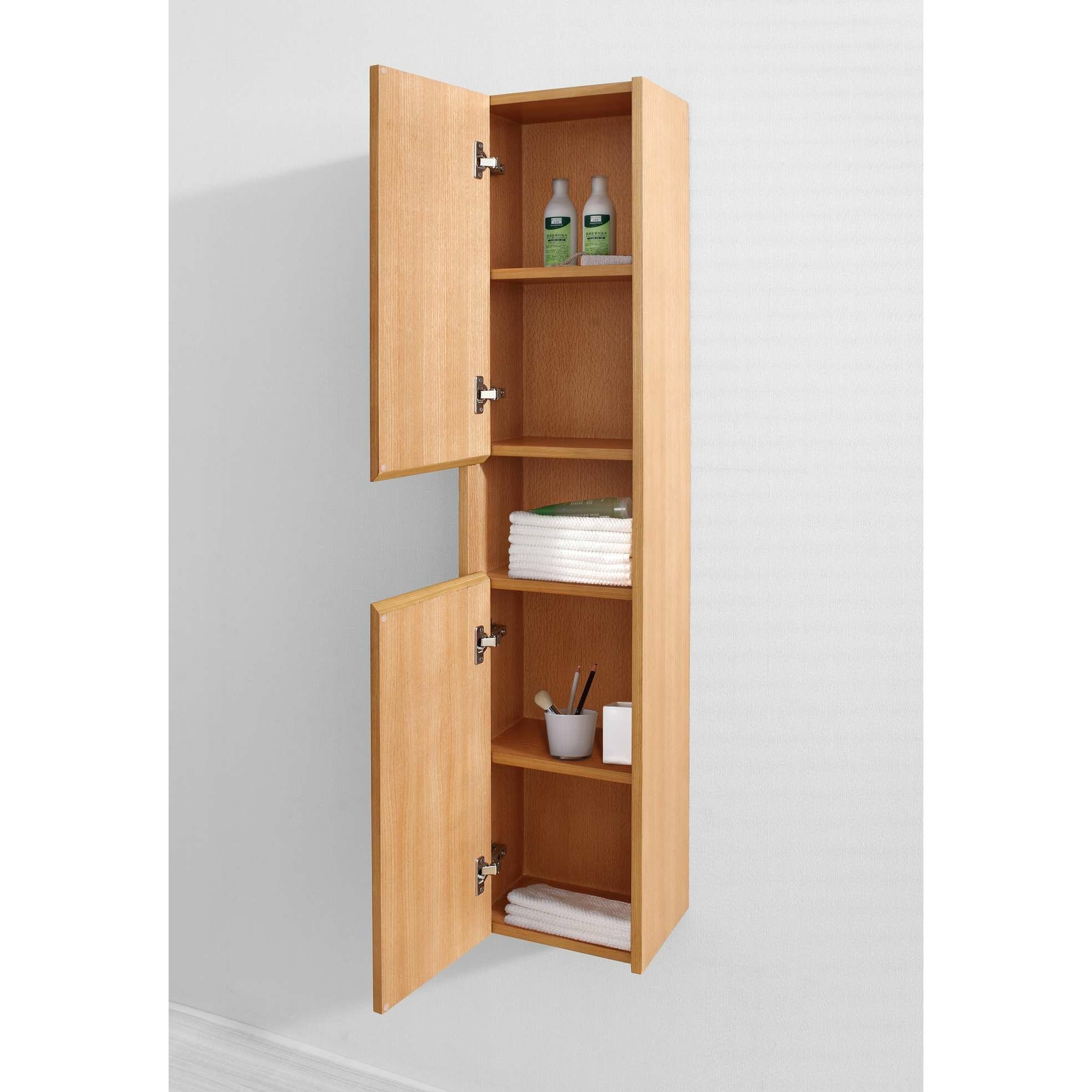 Wall mounted linen cabinet 8