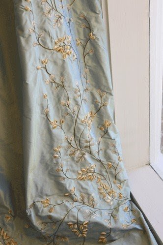 Featured image of post Light Blue Satin Curtains / Abstract light blue satin curtain background texture.