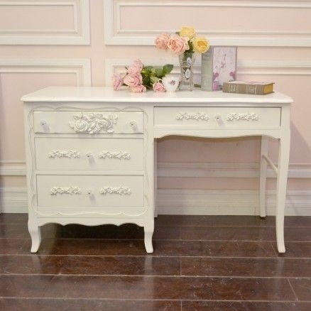 White Writing Desk With Drawers Ideas On Foter