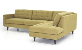 Yellow Leather Sectional Ideas On Foter
