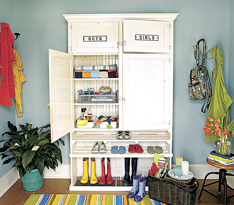 Armoire with tv storage