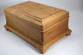 Cherry jewelry box solid wood box