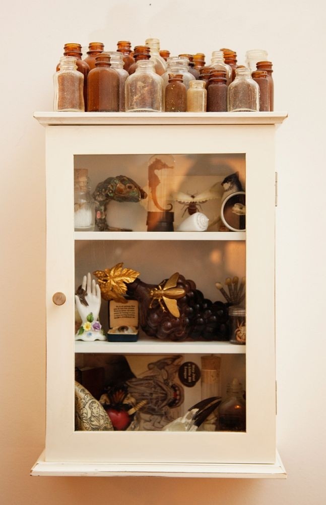 Curio wall display shelf