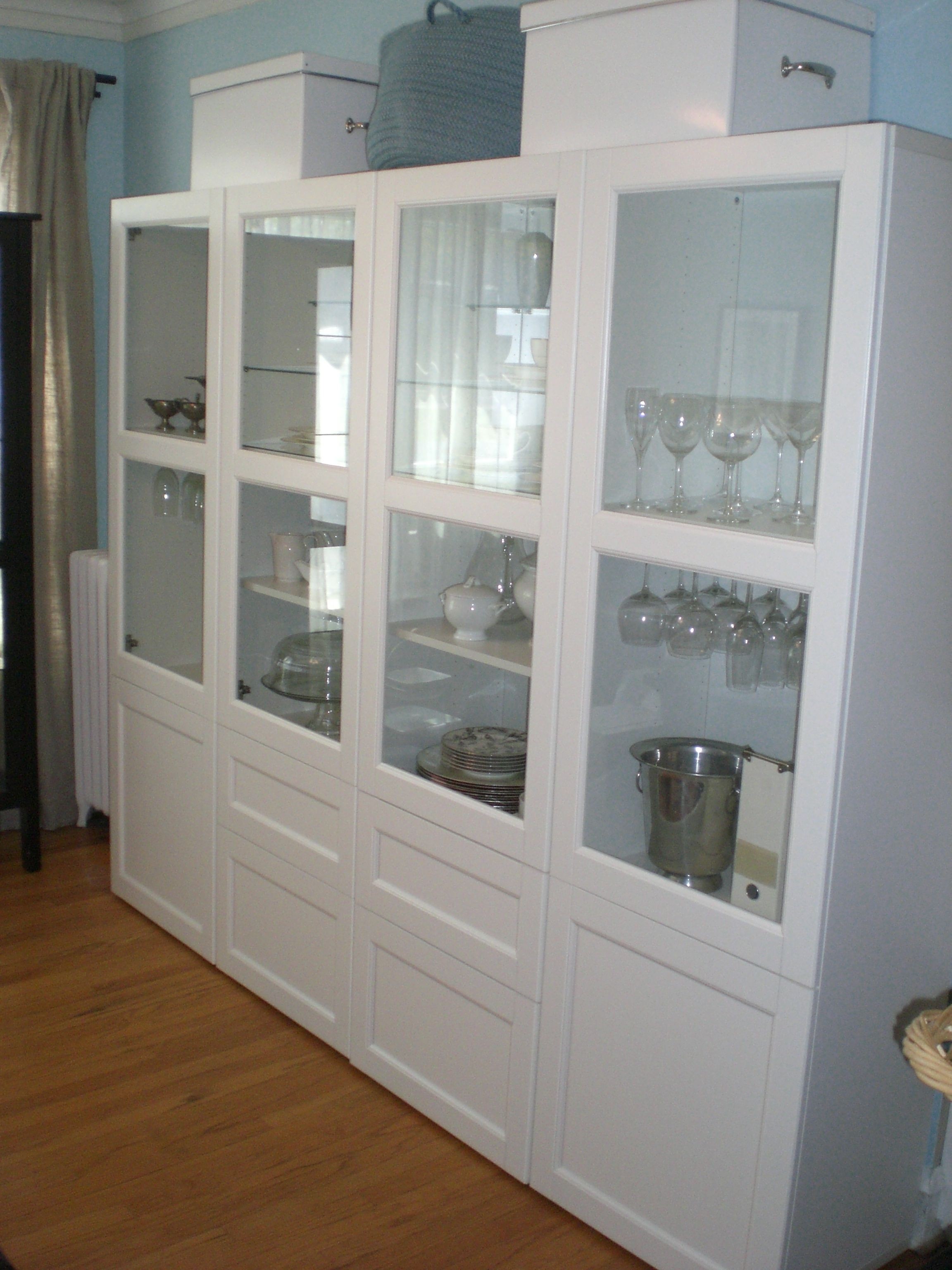 Glass fronted sideboards