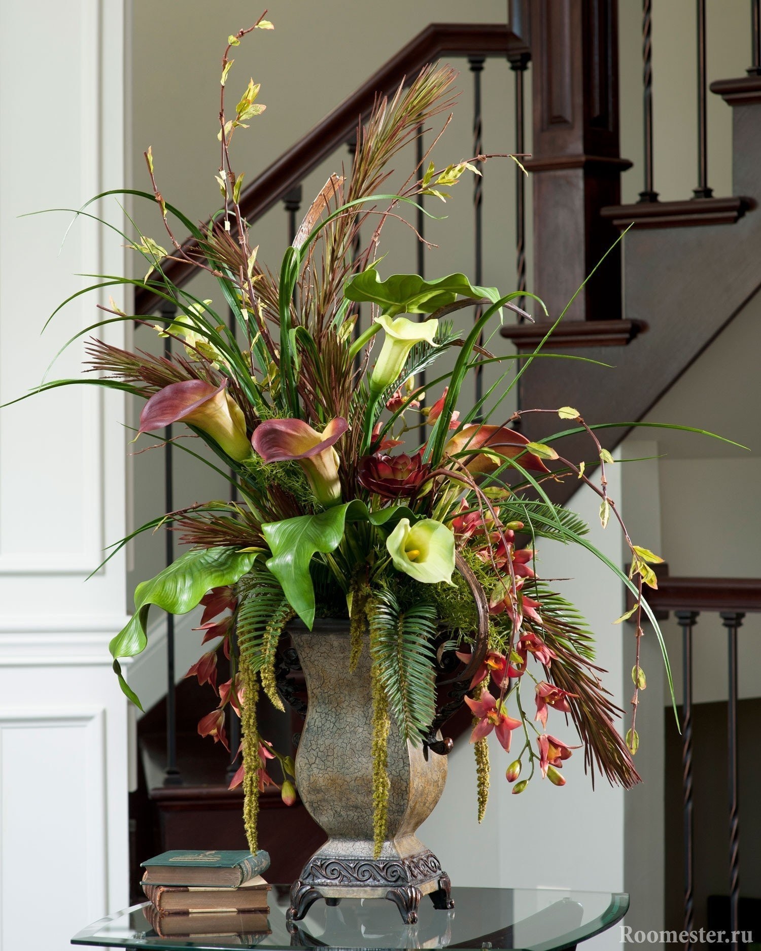 Contemporary silk flower clearance arrangements