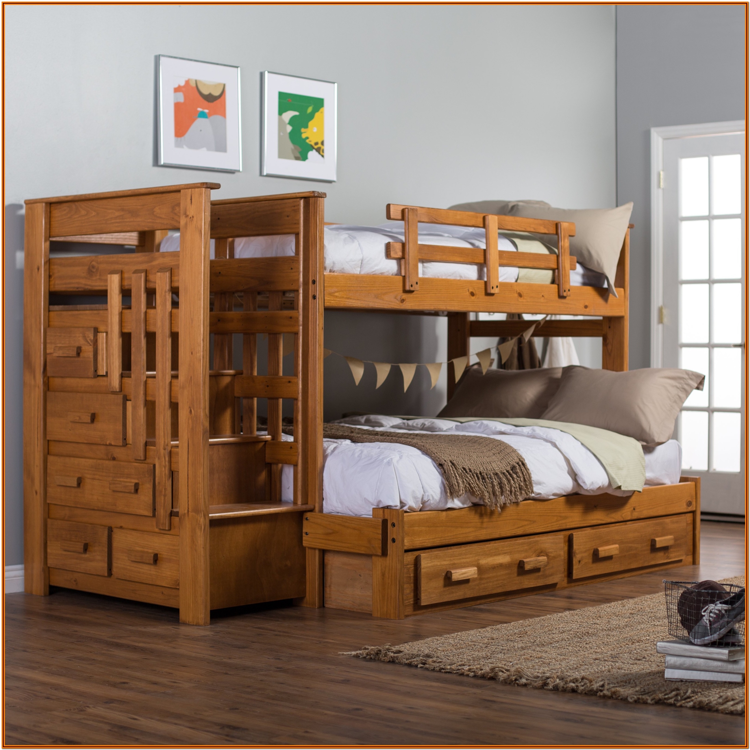 Low Bunk Beds With Stairs Ideas On Foter