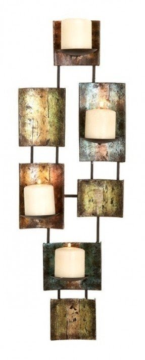 Modern wall candle holder