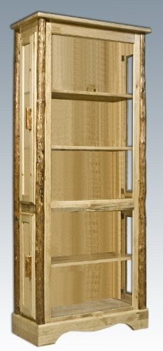 rustic curio cabinet